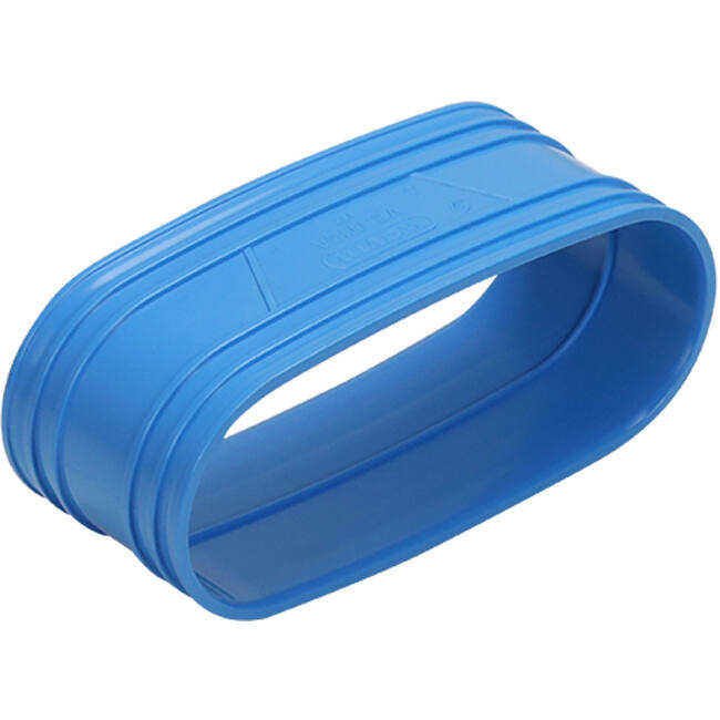 Wavin Ventiza Glue Socket PVC Oval 195x80 mm M/M