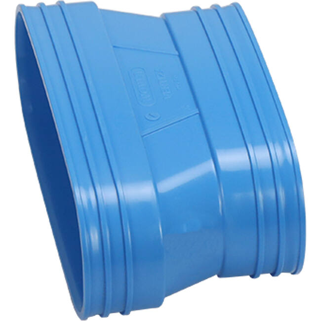 Wavin Ventiza Transition PVC Oval 235x80 mm to 195x80 mm M/M
