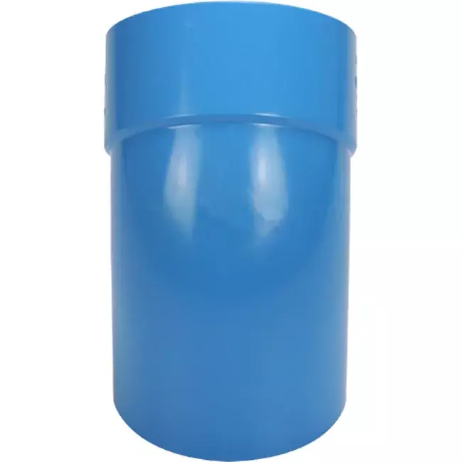 Wavin Ventiza 45 degrees PVC bend round with diameter 125 mm M/S