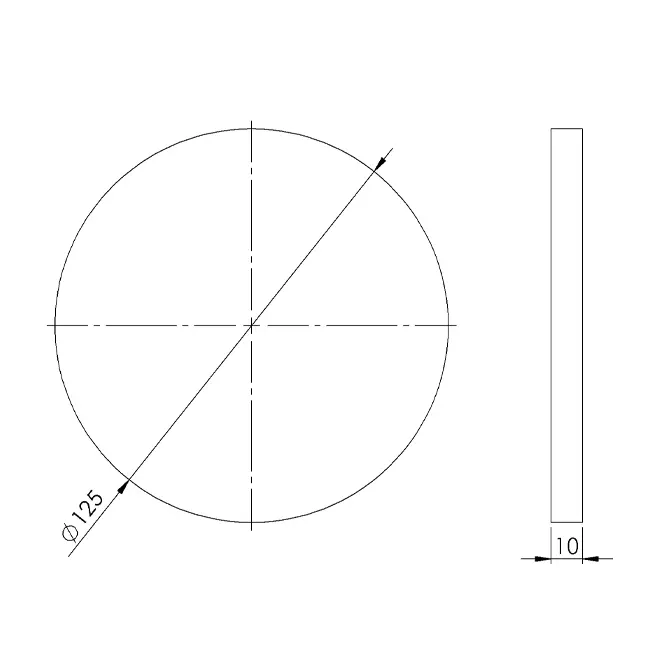 Europlast filter for decentralised MVHR - F125 (3 pieces)