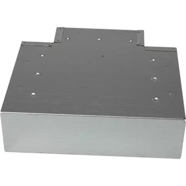 T-piece 90 degrees 170x80 mm - 170x80 mm for ducting