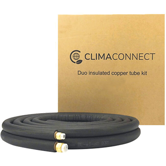 ClimaConnect cooling hose set with flare fittings, 1/4–1/2, 6 meters long
