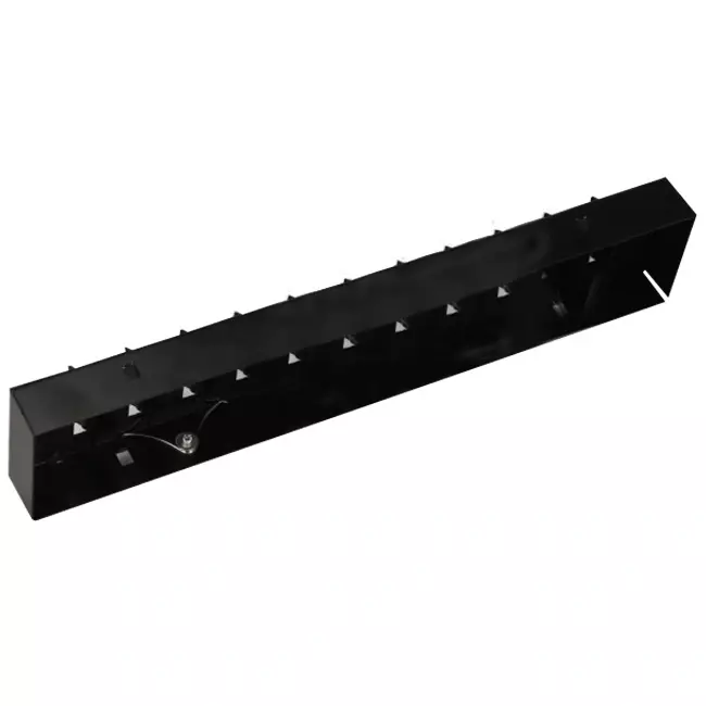 Duct grille spiral damper 225x75mm for tube 160 to 400mm - DGS-D225x75