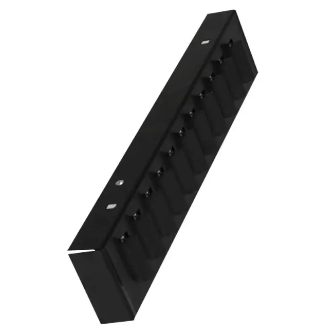 Duct grille spiral damper 225x75mm for tube 160 to 400mm - DGS-D225x75
