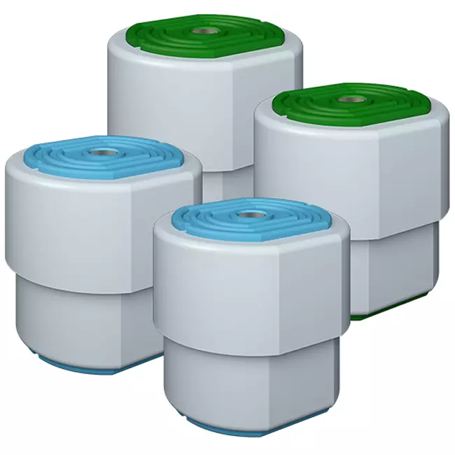 ClimaConnect vibration kit 1.2 blue/green, with spring, for units up to 55 KG