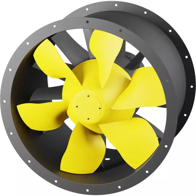 Axial 710 mm duct fan - AL 710 D84U 02 CFG