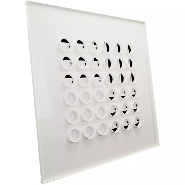 Multinozzle Ceiling Diffuser 596x596mm - MN16 RAL9010