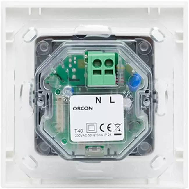 Orcon moisture control sensor 15RF - flush mount