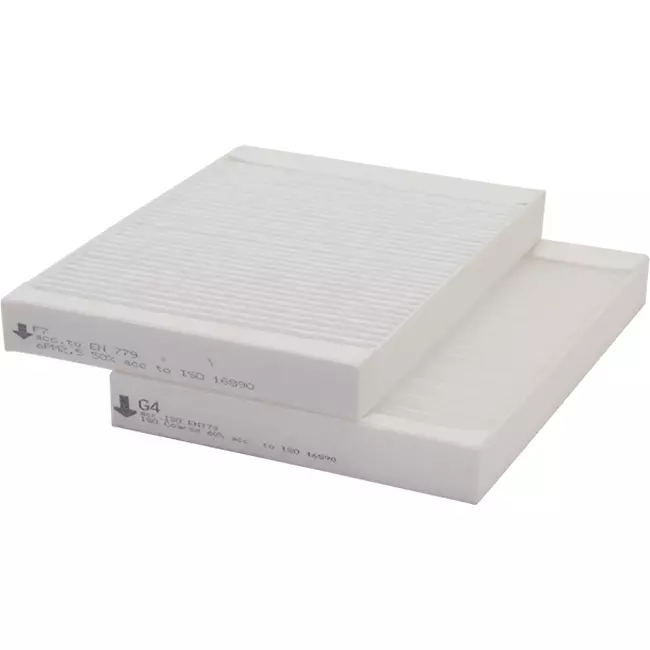 Vasco D150EP II MVHR filter set G4+F7