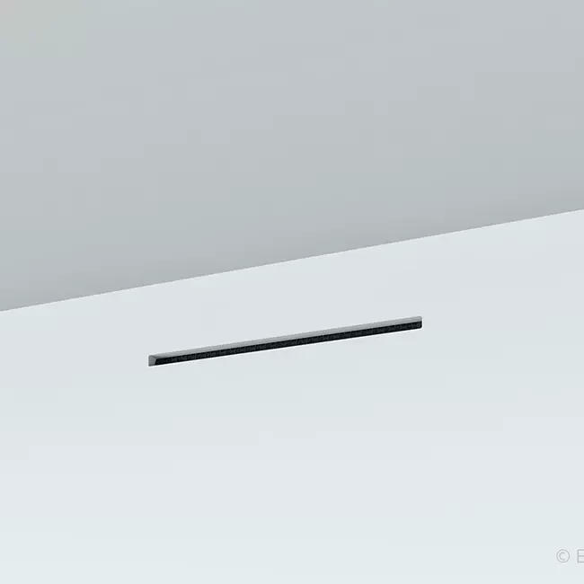 Ergovent drop-in frameless louvre 500 mm with connection diameter 75 mm - standard