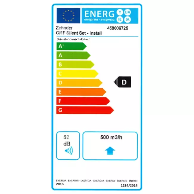 Zehnder ComfoFan Silent Limited Package 300 m³/h + RFT control + 4 valves - Perilex plug