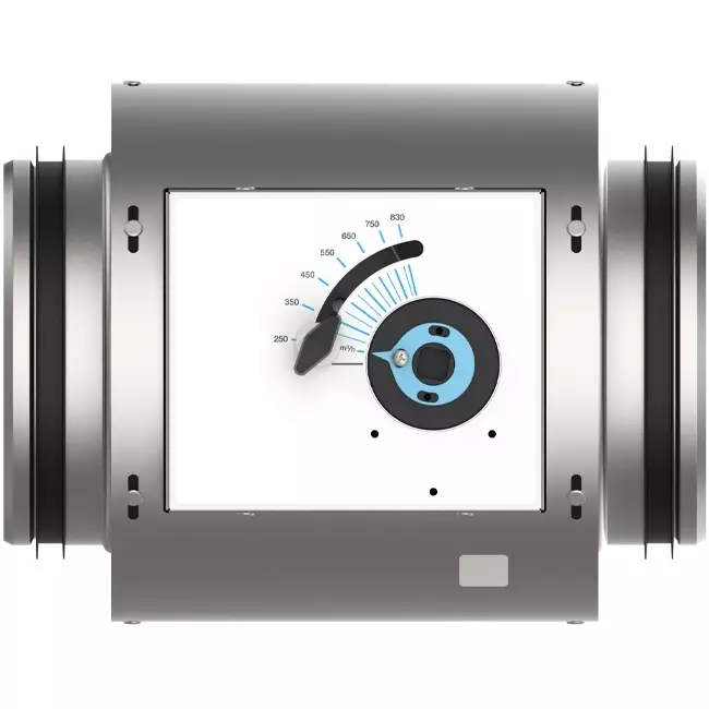 Round CAV Constant volume controller double walled diameter 100 mm