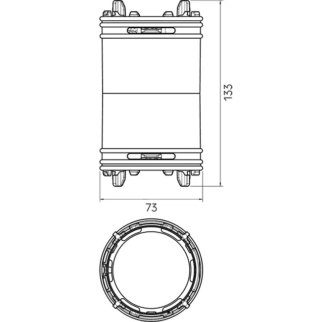 Ubbink Air Excellent 23C connector