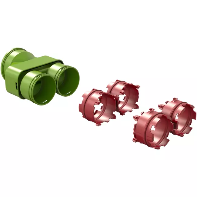 Ubbink Air Excellent 55SC-23C connector for DBOX air distribution box 200/800