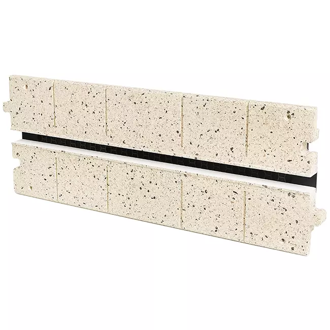 Ergovent spacer for modular plug-in line gratings 500 mm - 1 slot