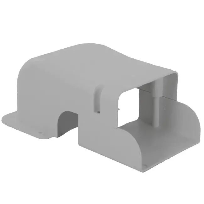 ClimaConnect wall cap for mounting duct 100 mm - RAL 9010