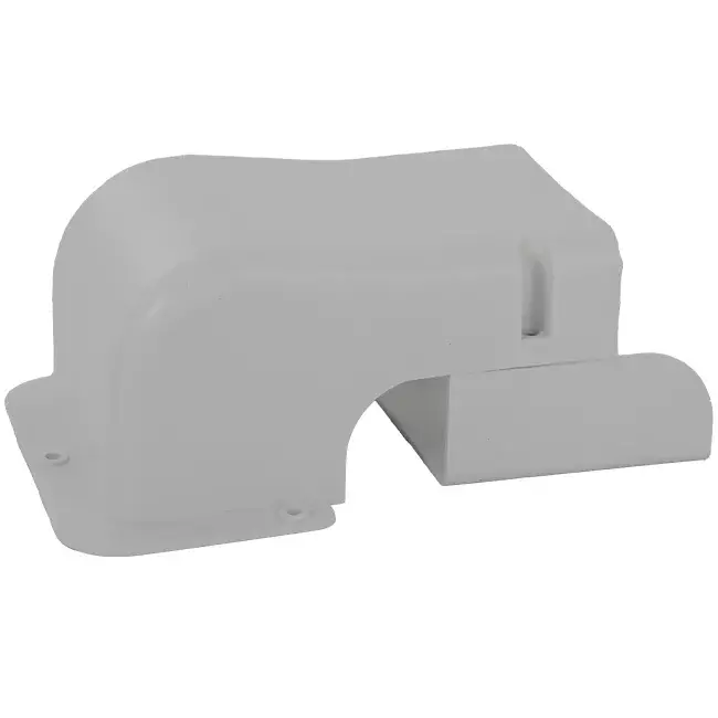 ClimaConnect wall cap for mounting duct 100 mm - RAL 9010