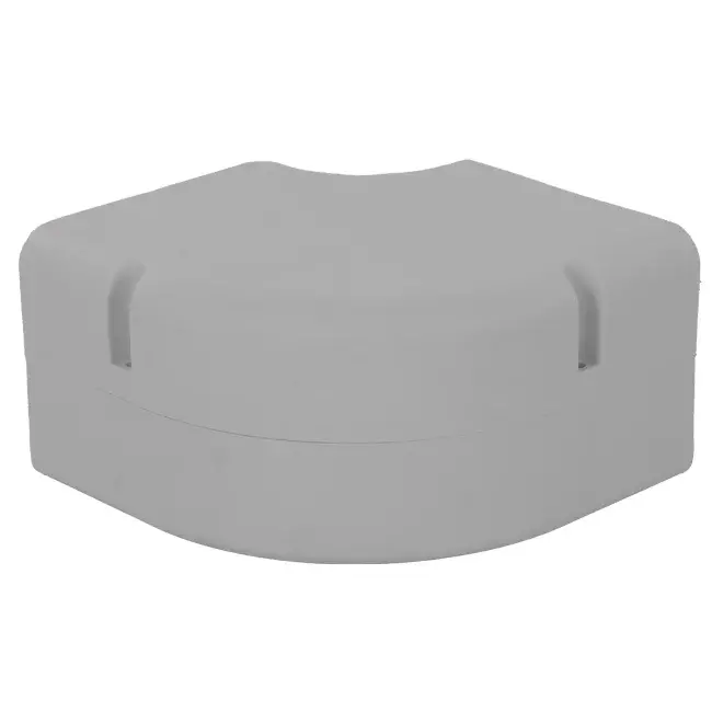 ClimaConnect 90° flat bend for mounting duct 100 mm - RAL 9010