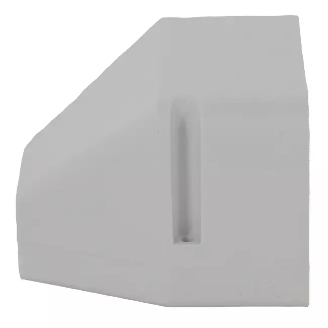 ClimaConnect end piece for mounting duct 75 mm - RAL 9010