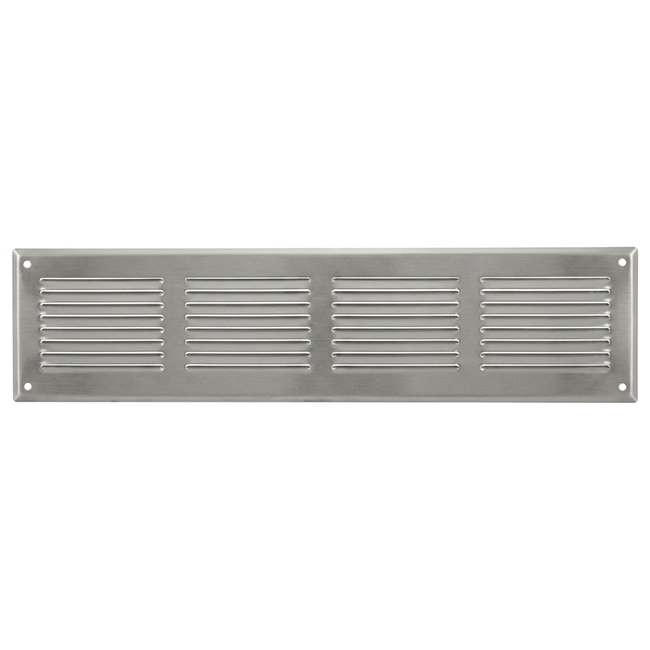 Wall grille 500x150mm aluminum - Uncoated