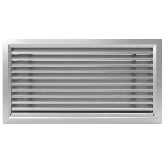 ClimaConnect exterior wall grille aluminum 200x200 mm