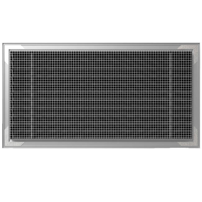 ClimaConnect exterior wall grille aluminum 200x200 mm