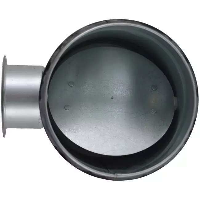 Manually-operated check valve Ø 180mm for spiral duct