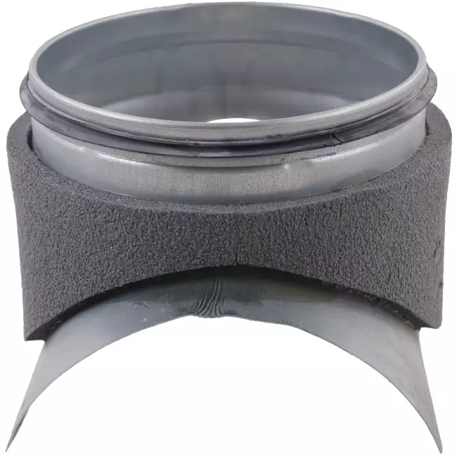 Thermoduct saddle piece 90 degrees 160 mm