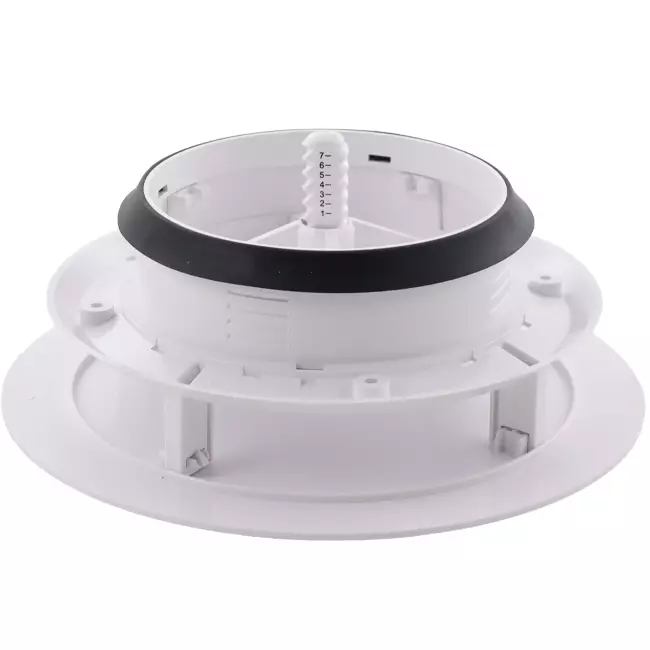 ClimaConnect Design Round Vent, Ø 125 mm - White