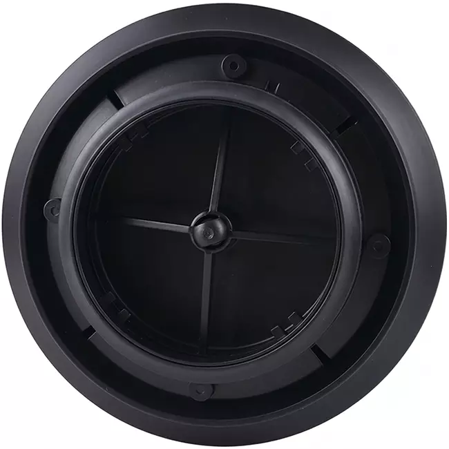 ClimaConnect Design Round Vent, Ø 125 mm - Black