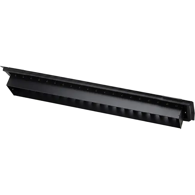 ClimaConnect dual-adjustable duct grille, 325x75 mm, for ducts 160 to 400 mm - RAL 9005