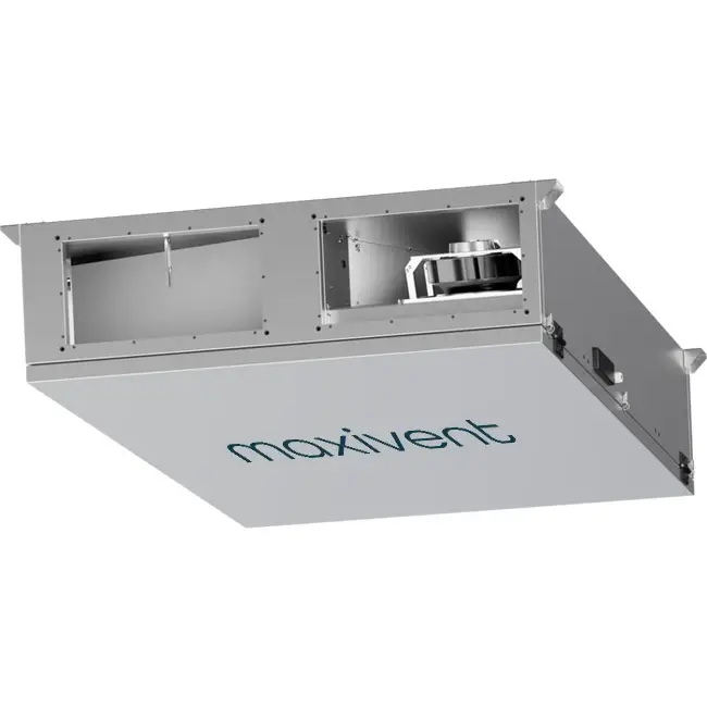 Maxivent WTW Air Handling Units with Counterflow Heat Exchanger, 1100 m³/h, Horizontal Right-Handed - PHE 1100 FC OOJR