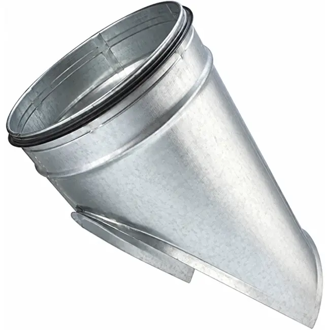 Saddle Piece Ø 500 mm - 200 mm (45°) - Galvanized