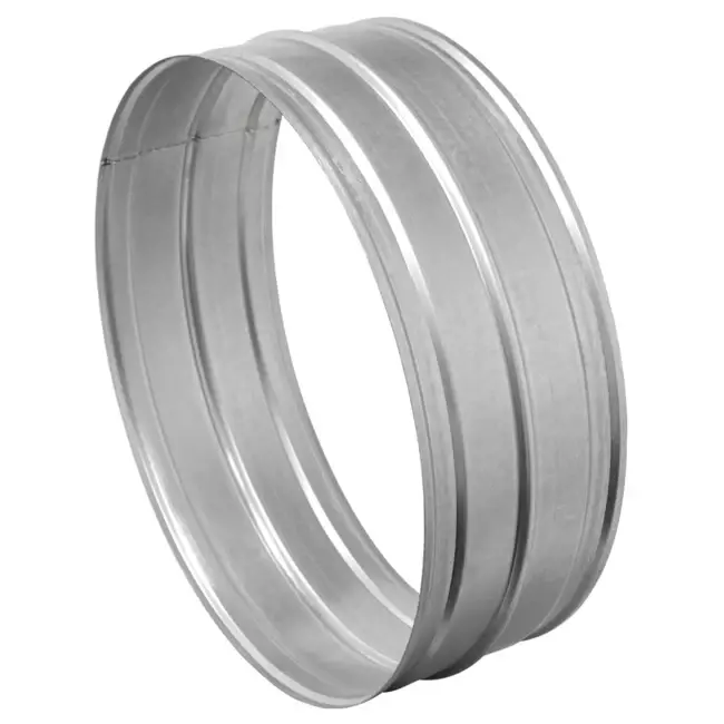 Spiral safe male coupler Ø 80mm for spiral duct