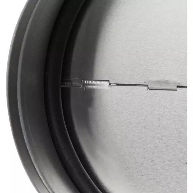 Check valve with rubber seal Ø 125mm