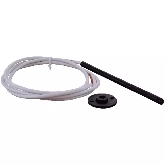 Temperature sensor for electric channel heater