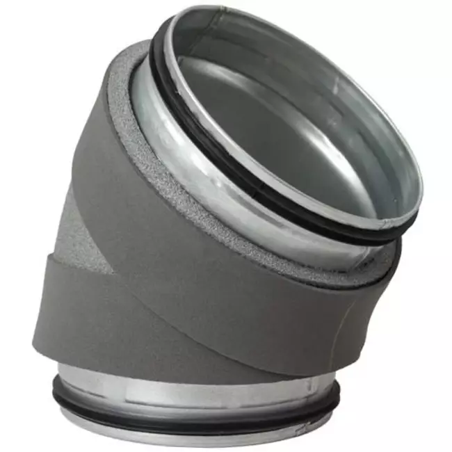 Thermoduct insulated 45 degree elbow bend diameter 250 mm