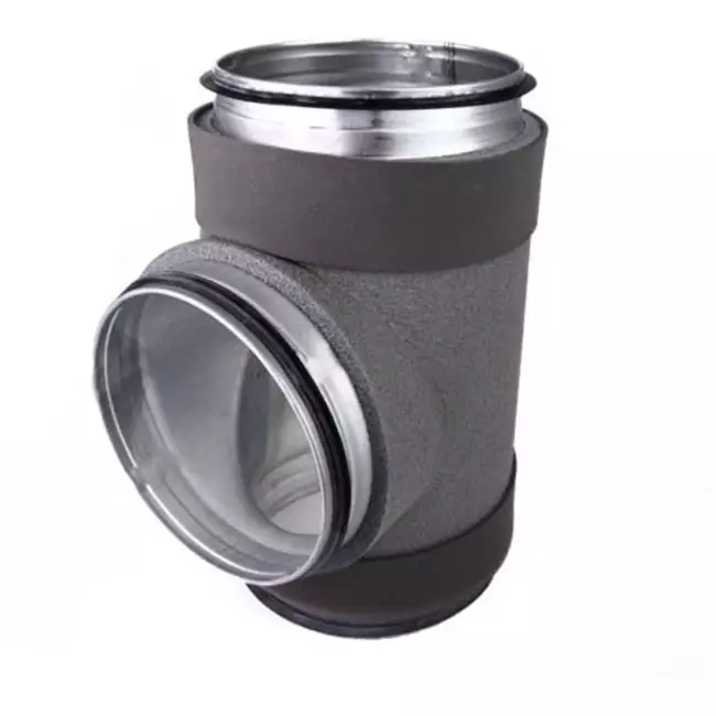 Thermoduct insulated T-piece diameter 160 mm with spigot to 125 mm