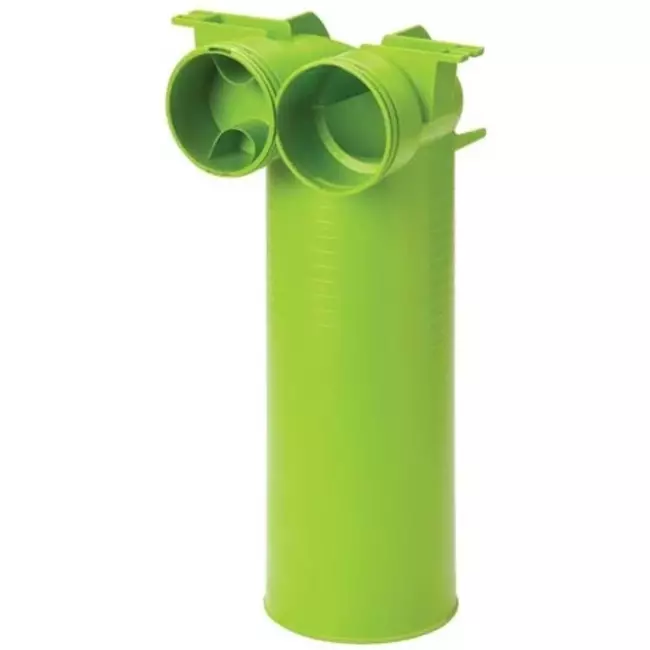Ubbink Air Excellent 48C valve adapter 125 2x90°