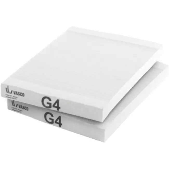 Vasco D400 and D500 EP II MVHR filter set G4