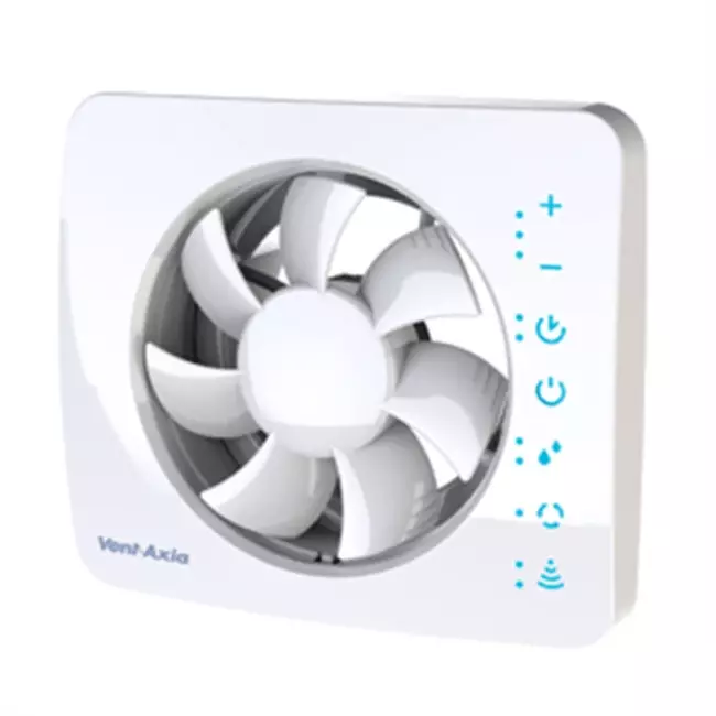 Vent-Axia Svensa PureAir bathroom extractor fan with odour sensor (app-controlled)