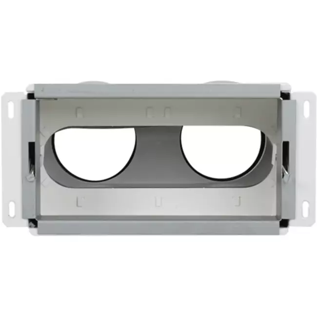 UniflexPlus wall manifold rear connection 2x Ø90 mm
