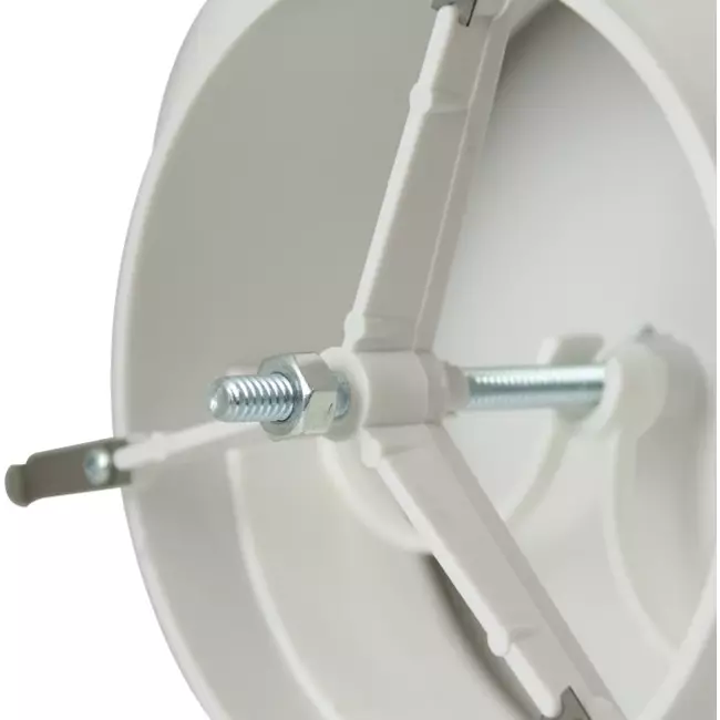 Ventilation supply valves plastic 125mm RAL 9003 with friction springs - VST125