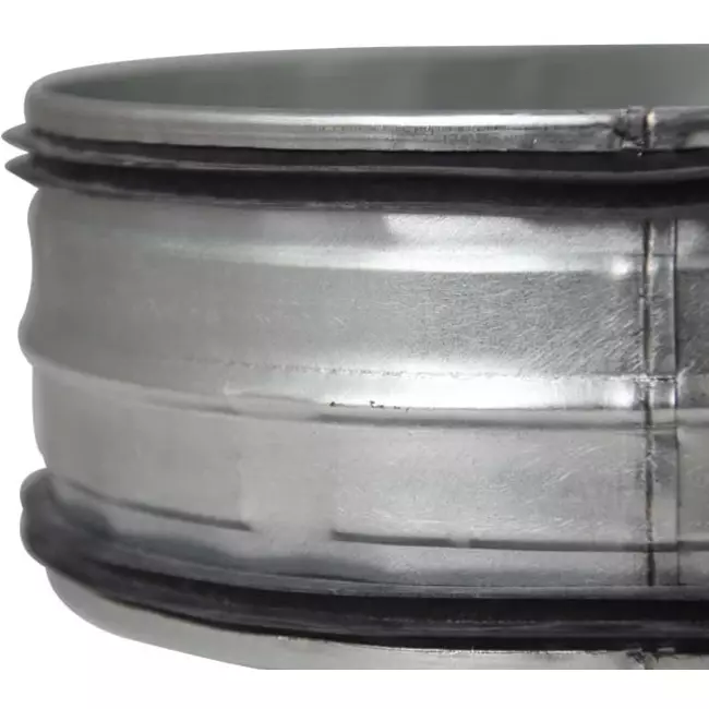 Spiral safe male coupler Ø 125 mm for spiral duct
