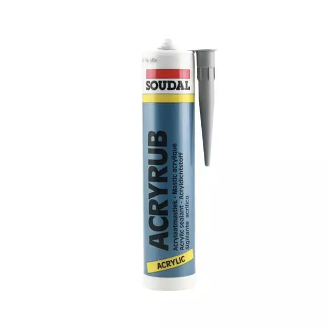 Sealant inside grey 310 acrylic tube 310ml. (piece)