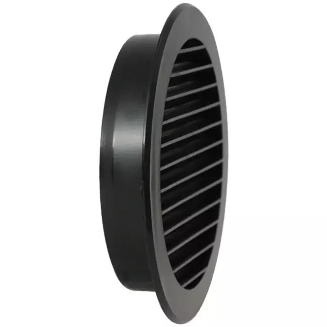 Impeller grill Ø100 mm black - VR100M