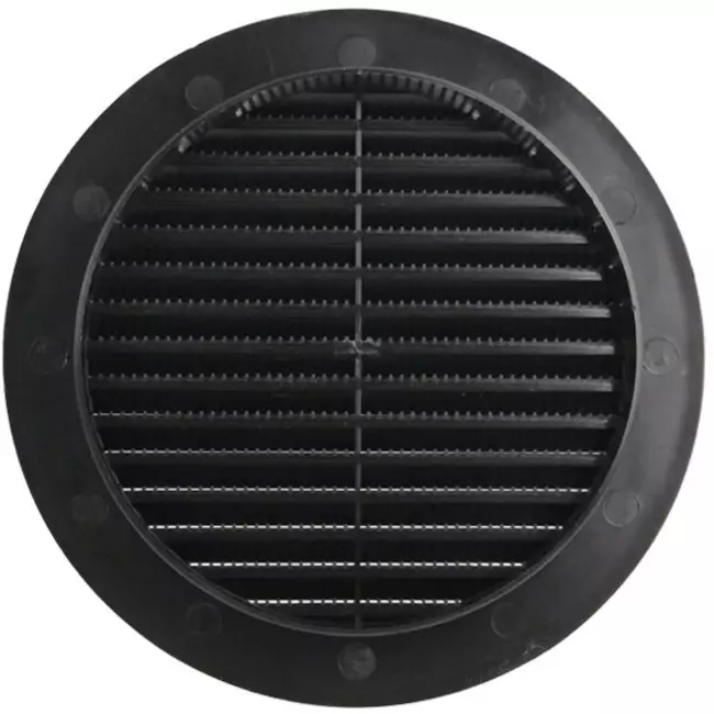 Impeller grill Ø150 mm black - VR150M