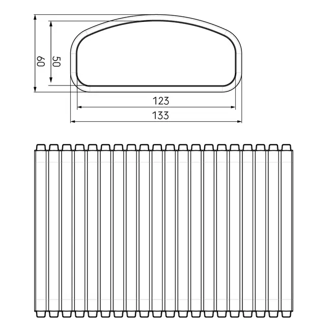 Ubbink Air Excellent 30m 55SC flexible 60 130 antimicrobial