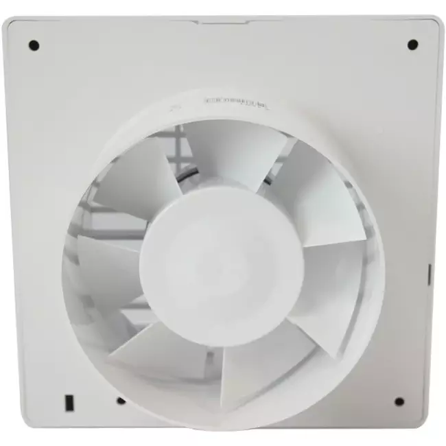 Bathroom extractor fan Ø 100 mm white - luxury X100