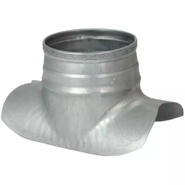 Saddle for spiral duct Ø 80mm - 80mm (90°) - Galvanised (not SAFE)